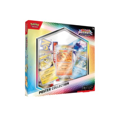 Pokemon prismatic evolutions poster collection
