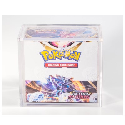 Pokemon the acrylic case booster box display