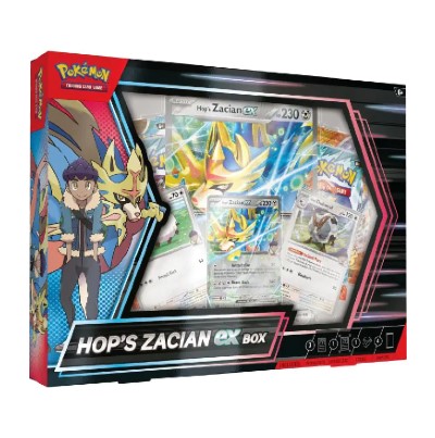 Pokemon zacian ex box