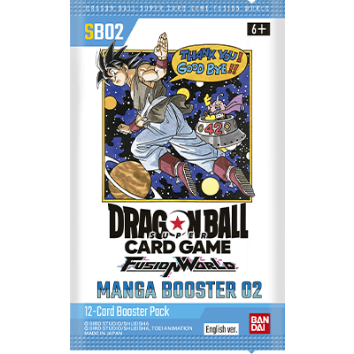 Pokemon dragon ball scg fusion world manga boosterpack (2025)