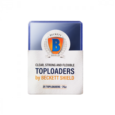 Pokemon beckett shield toploader 75pt (25 stuks)