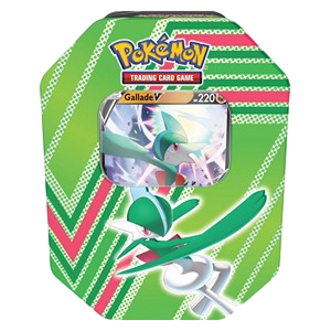 Pokemon hidden potential gallade v tin (2022)