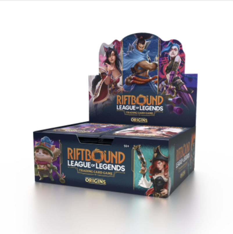 Pokemon league of legends : riftbound booster box