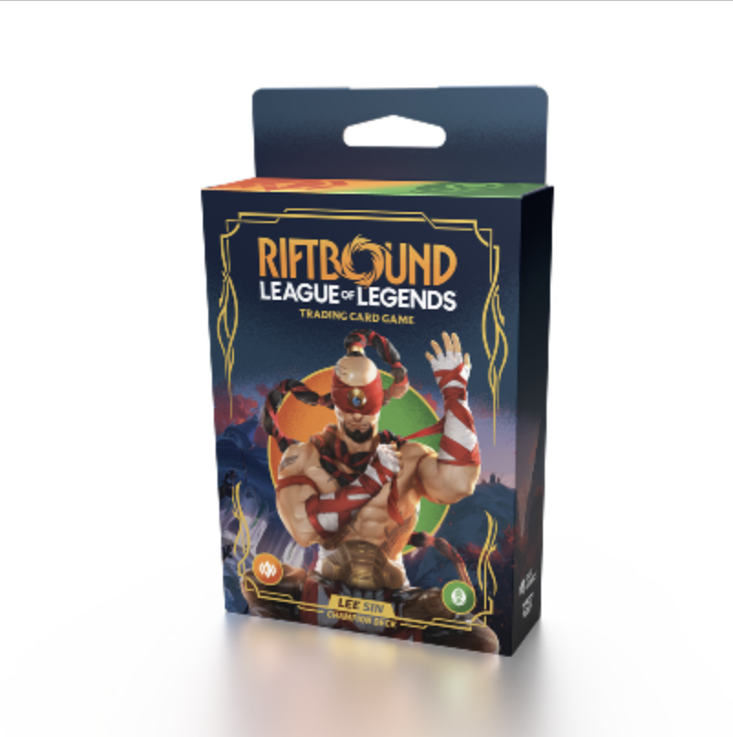 Pokemon league of legends : riftbound deck lee sin