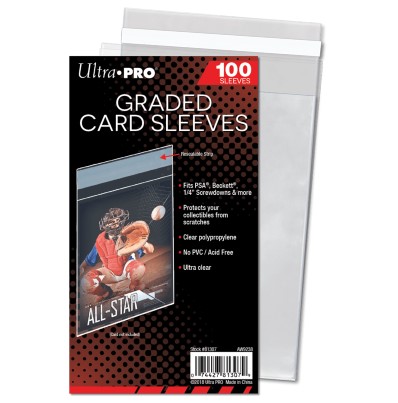Pokemon ultra pro graded card sleeves resealable