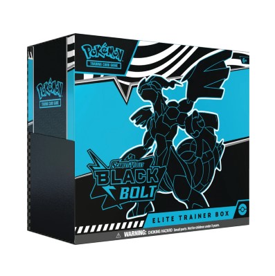 Pokemon scarlet & violet sv10.5 – black bolt elite trainer box (sv10.5)
