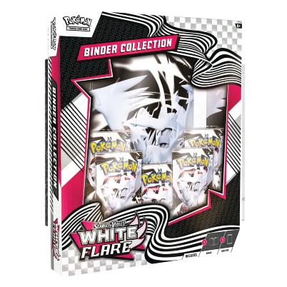 Pokemon scarlet & violet sv10.5 white flare binder collection