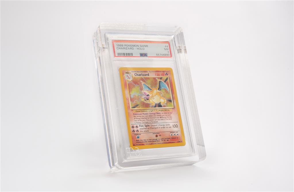 Pokemon acrylic graded card display trophy – stijlvolle bescherming voor gegrade