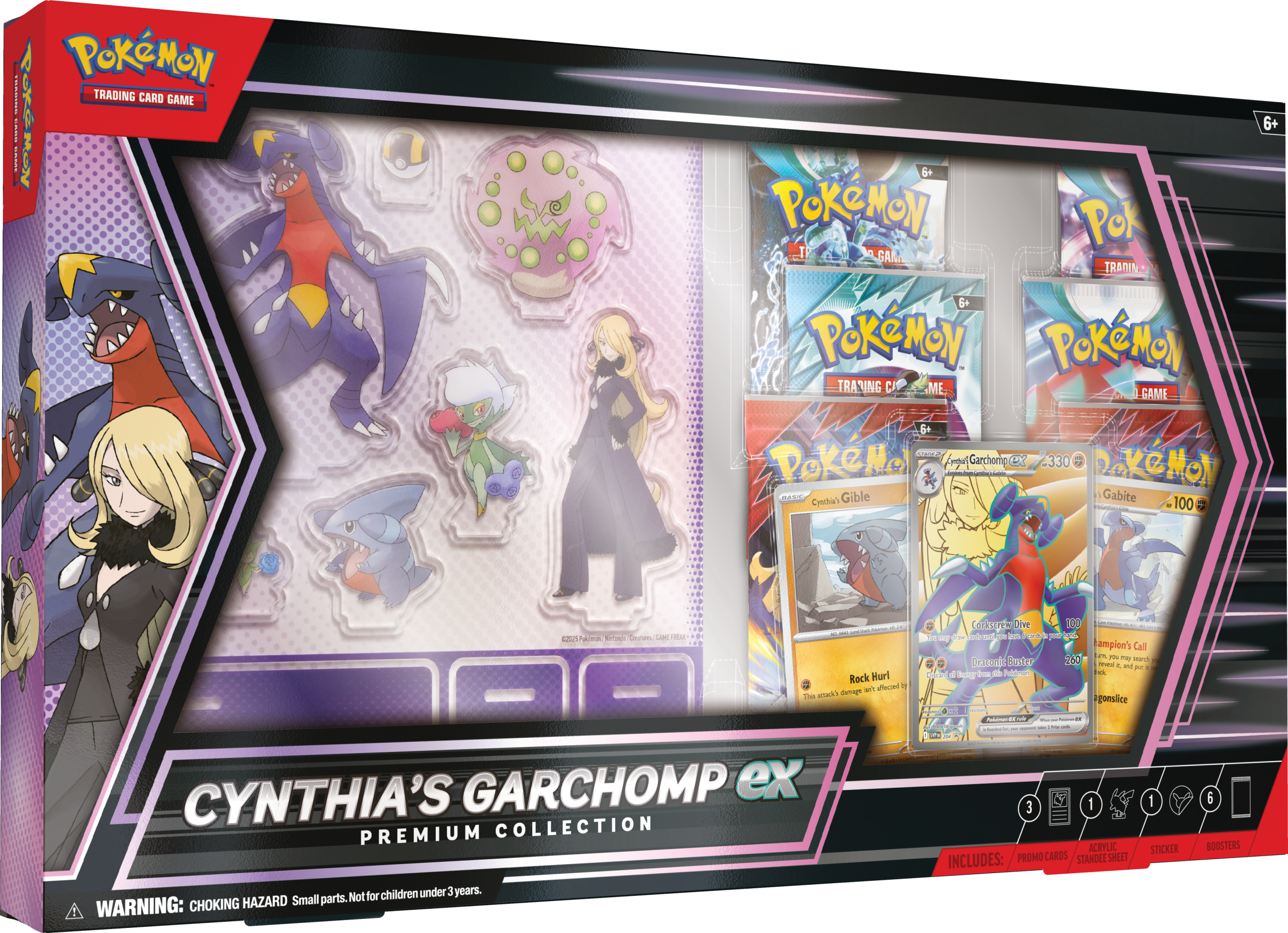 Pokemon cynthia’s garchomp ex premium collection