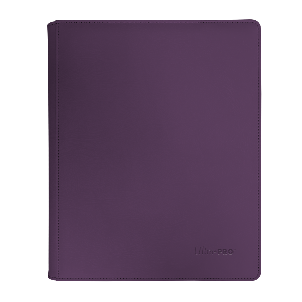 Pokemon pro binder zippered 9 pocket vivid midnight plum