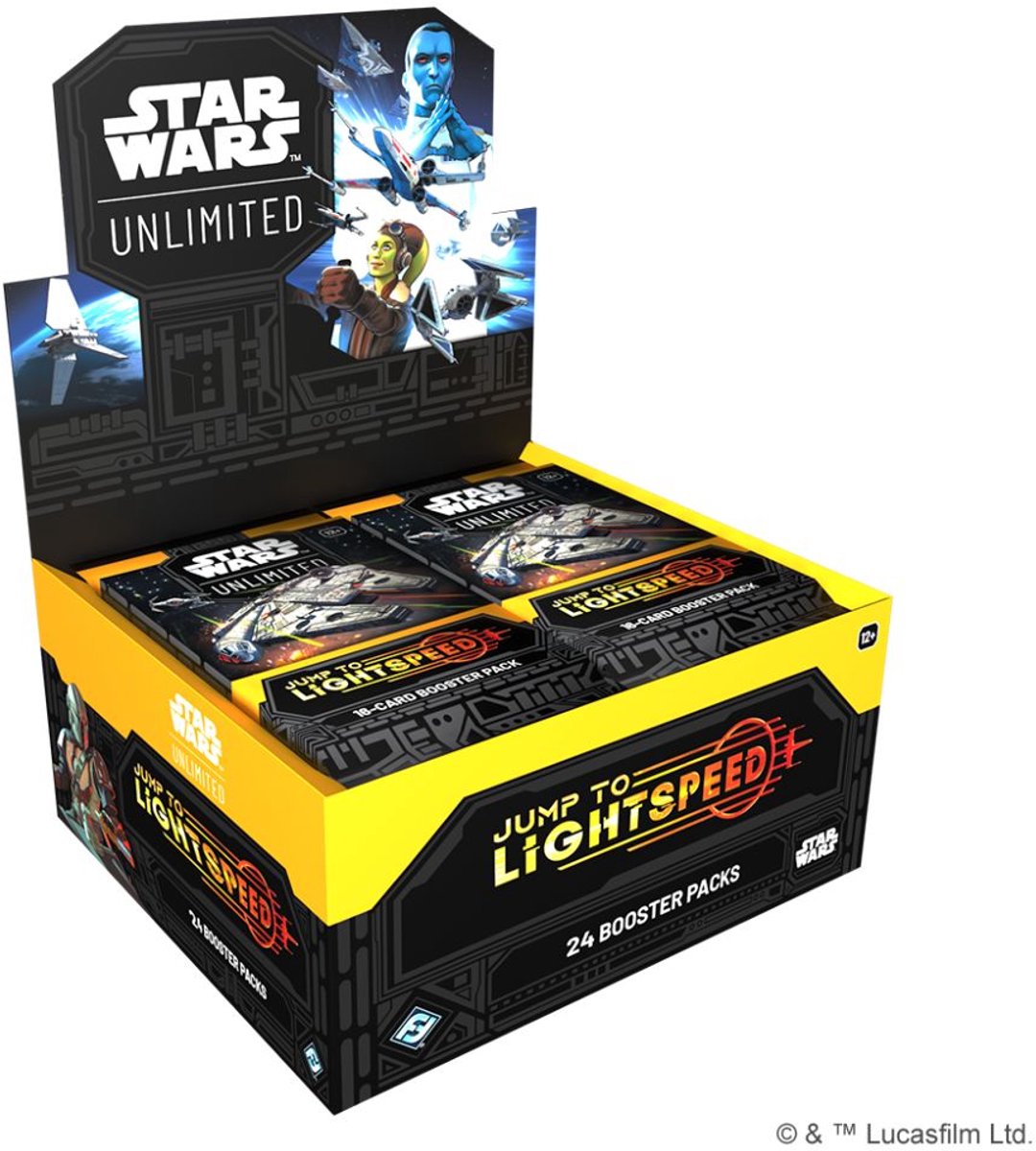 Pokemon star wars unlimited jump to lightspeed booster box