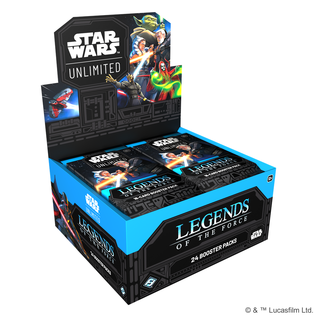 Pokemon star wars unlimited legends of the force booster box